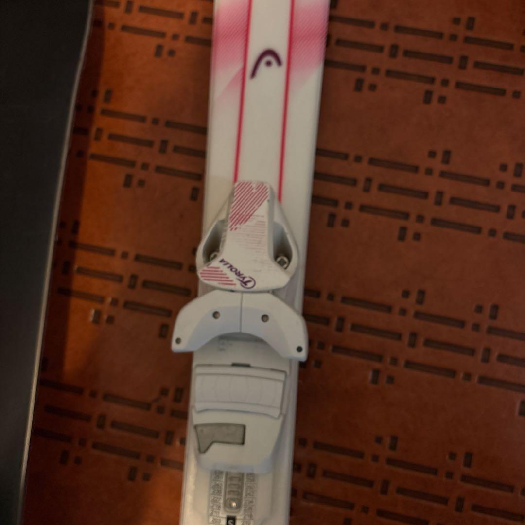 スキーセット販売　HEADスキー板117cm 、ポール、ブーツ