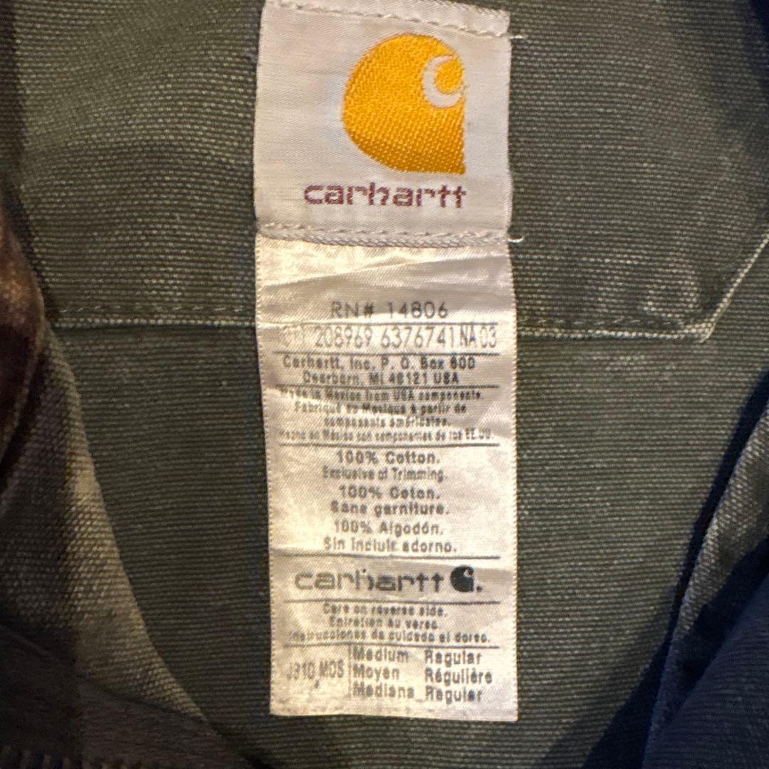 希少 Carhartt カーハート デトロイトジャケット MOS 裏地無し M