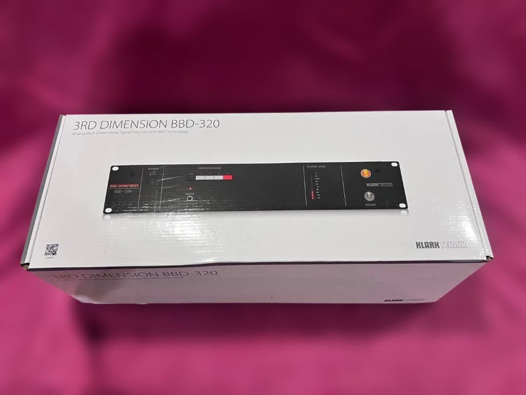 KLARKTEKNIK BBD-320完動品名機 アナログ3Dコーラス