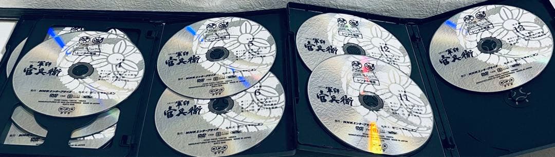 軍師官兵衛　完全版　全１３巻　レンタル版DVD 全巻セット　NHK大河ドラマ