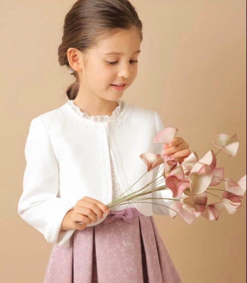 yuu⭐︎a.v.v フォーマルドレス ホワイト・ベージュ