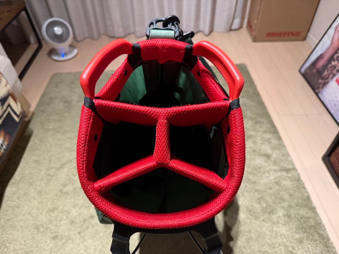 ONOFF ゴルフバッグ スタンド OB0322 グリーン