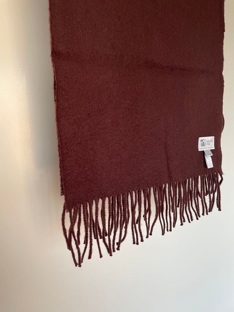 ジョンストンズカシミヤ100マフラービームスF