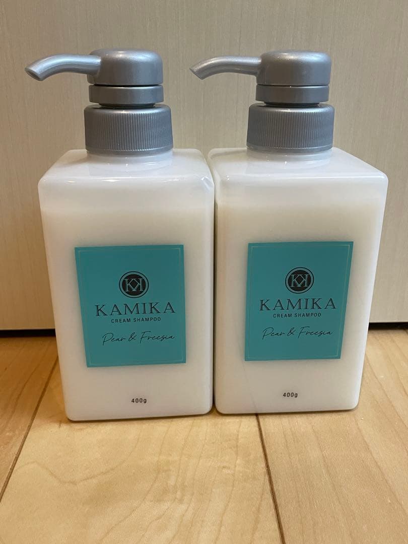 新品KAMIKA オールインワンクリームシャンプーPF 400g 2本セット