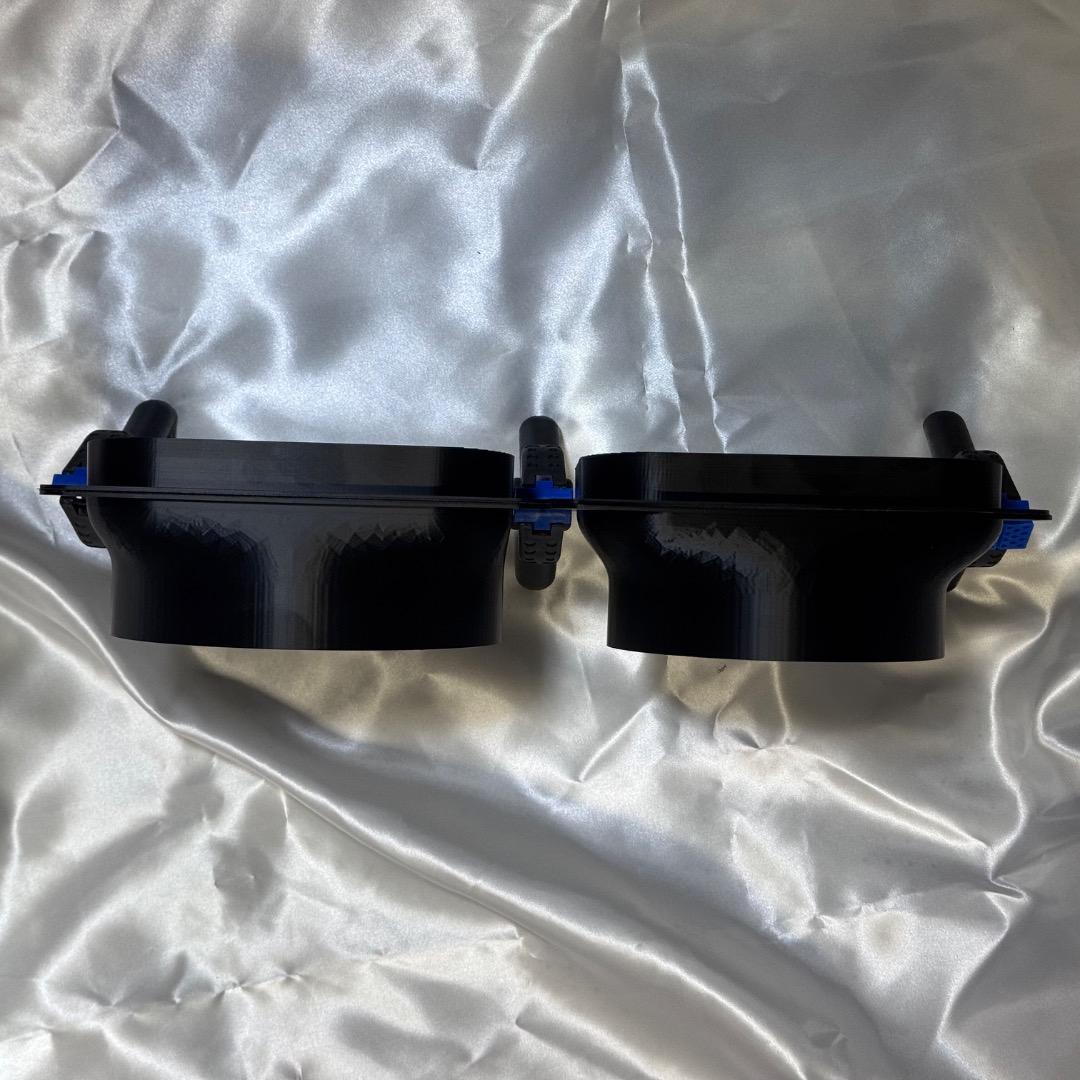 エコフローECOFLOW WAVE2,3専用ダクト取付用パーツ リアドア用 A