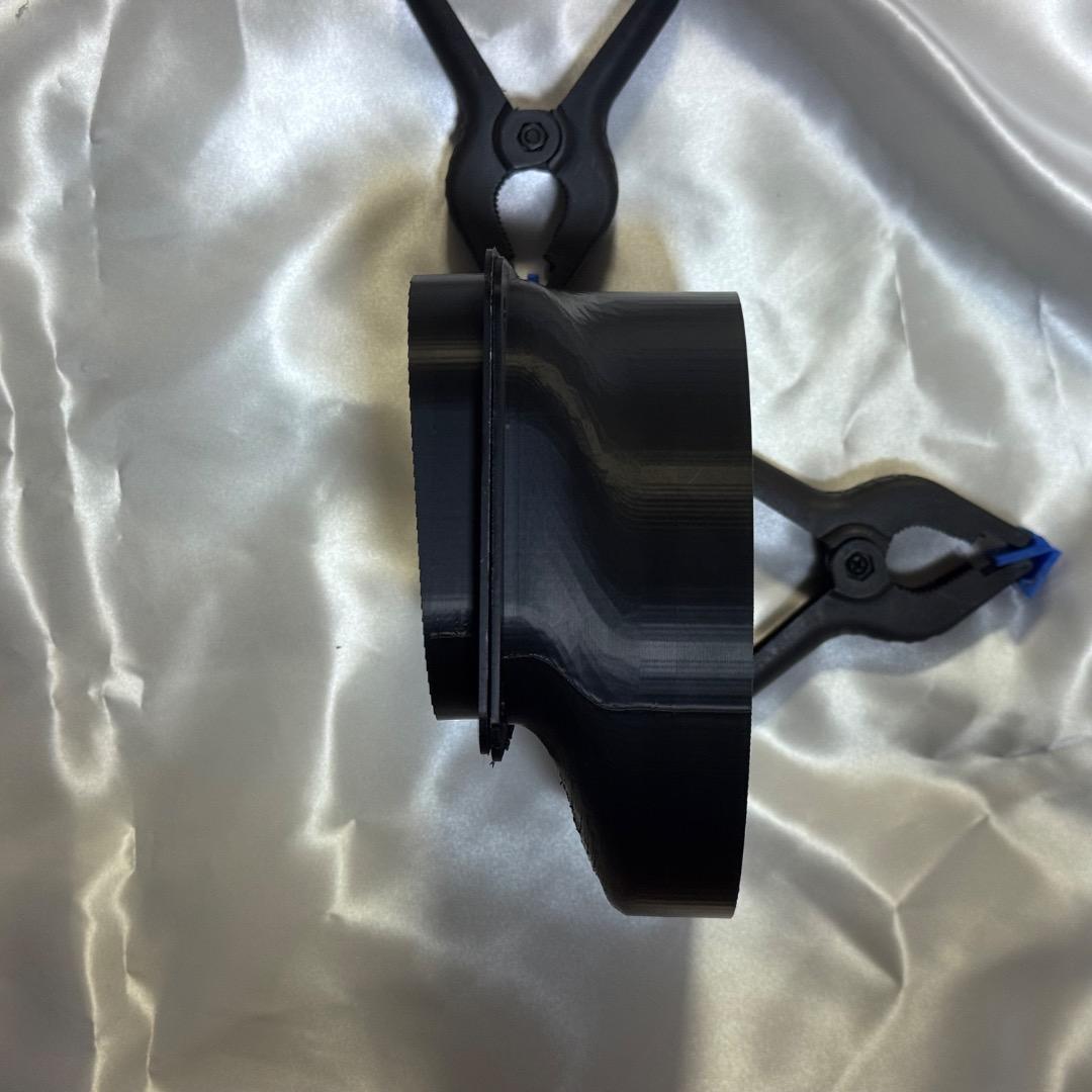 エコフローECOFLOW WAVE2,3専用ダクト取付用パーツ リアドア用 A