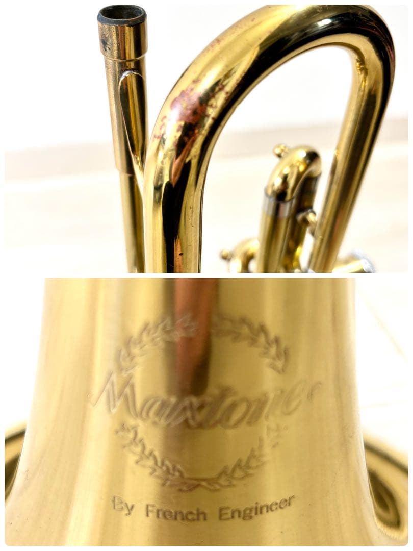 【メンテナンス済】Maxtone トランペット　マックストーン　ハードケース付