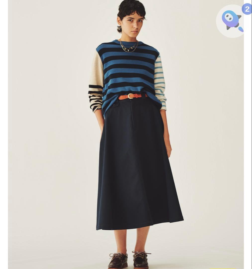 新品　25aw ロンハーマン　ヴィンテージ　チノスカート　ron herman