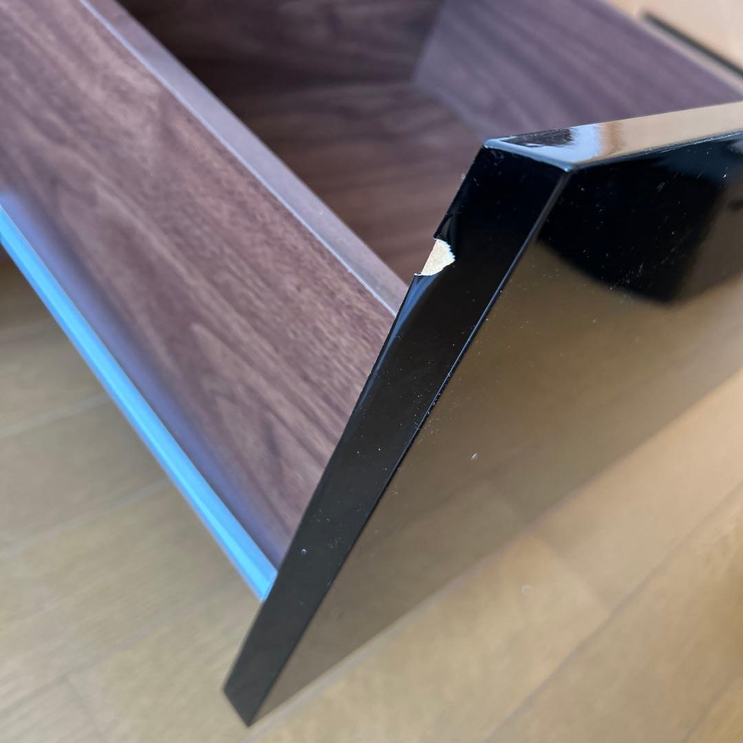 ニトリ/ローボード/シンプルモダン/テレビ台/ダークブラウン