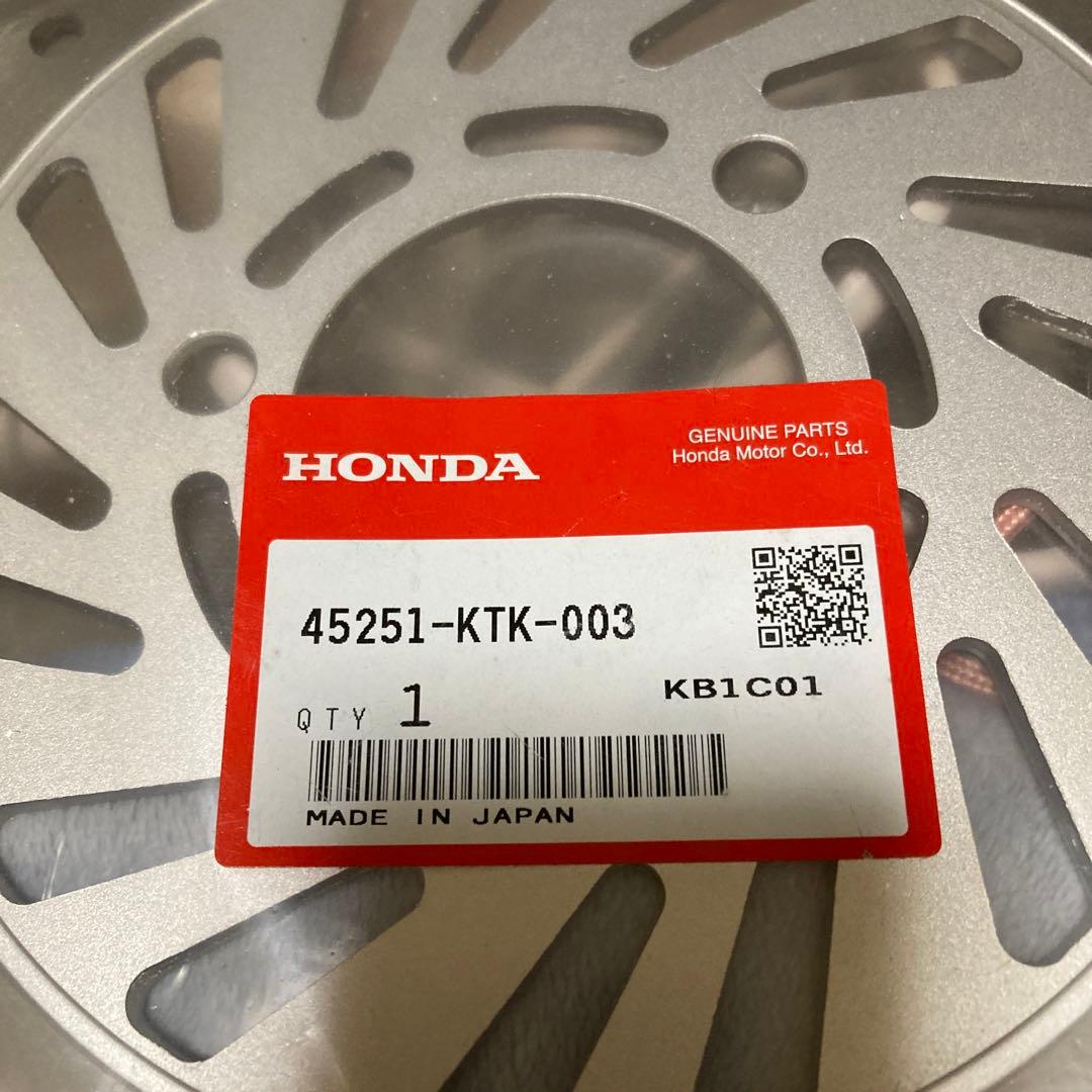 NSF NSR 新品未使用フロントブレーキディスク　45251-KTK-003