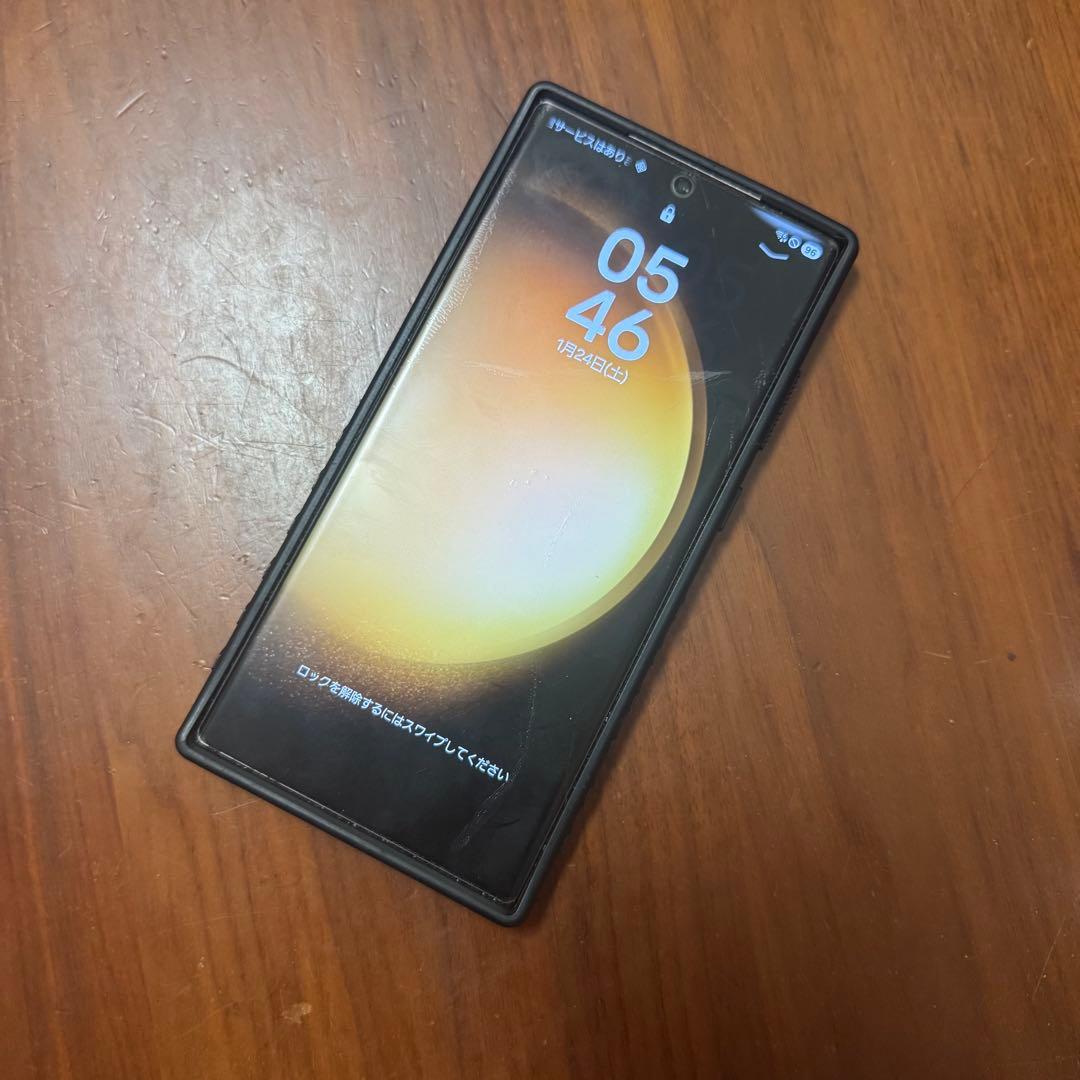 訳あり　Samsung Galaxy S23 Ultra 国内版　sc