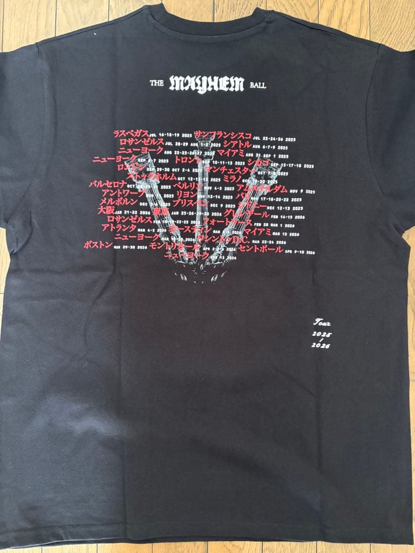 LADY GAGA レディーガガ Tシャツ 踊るか死ぬか XLサイズ