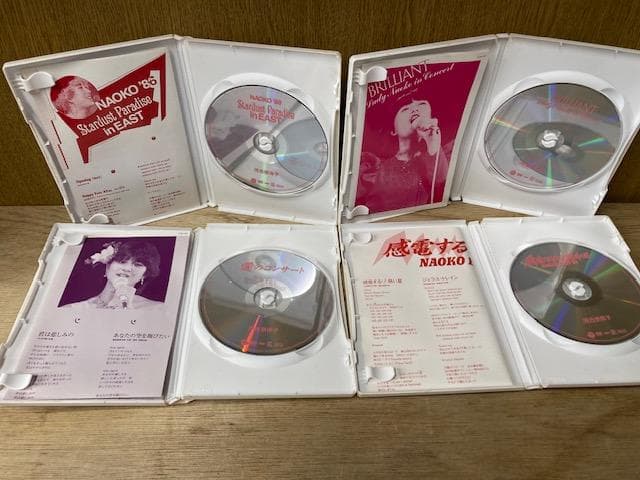 河合奈保子　プレミアムコレクション含む DVD９タイトル14枚組