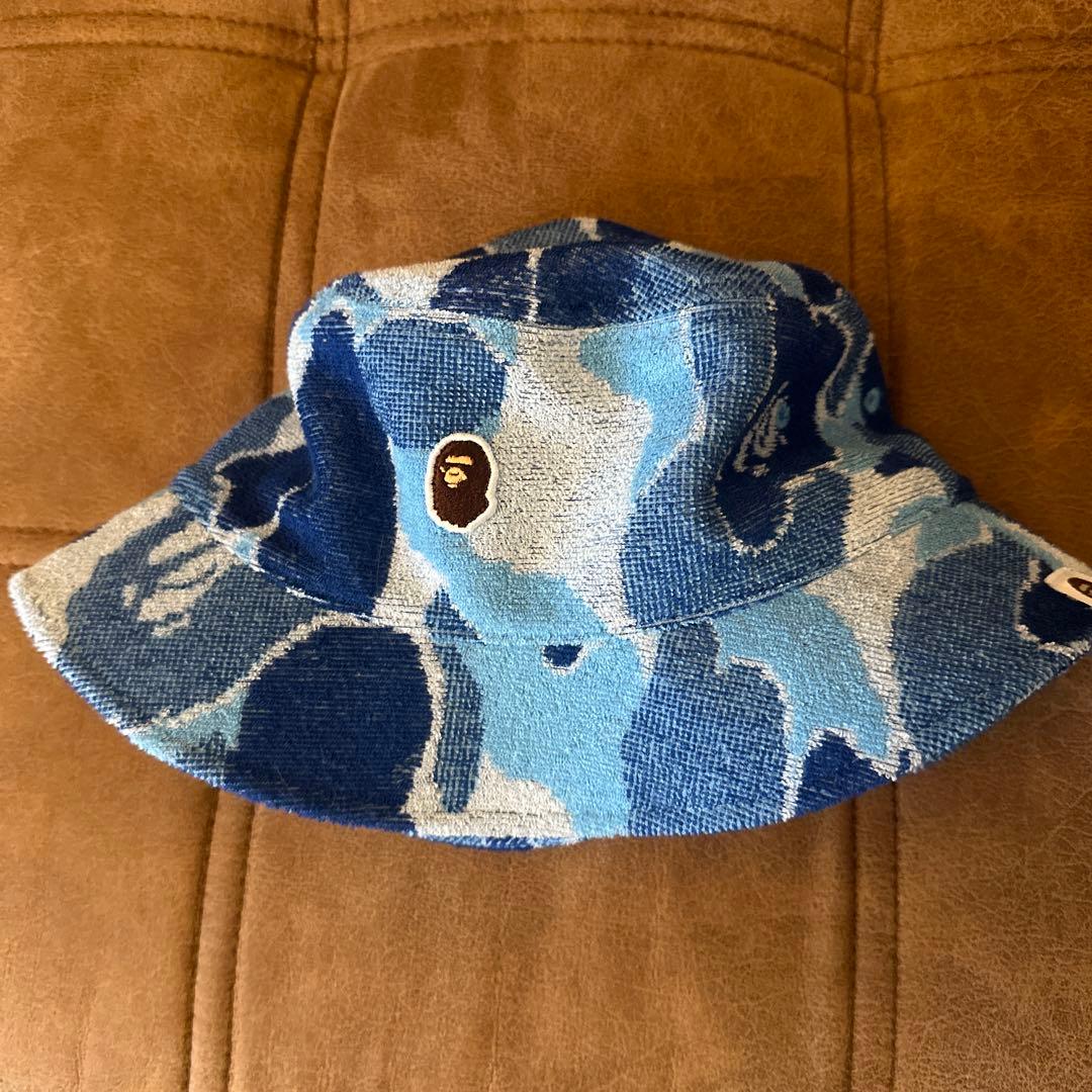 A BATHING APE カモフラージュ　　バケットハット　　美品レア