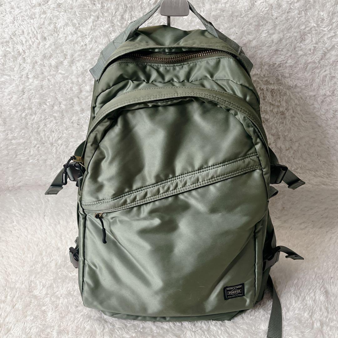 新型 ポーター タンカー セージグリーン XL バックパック 大容量 特大