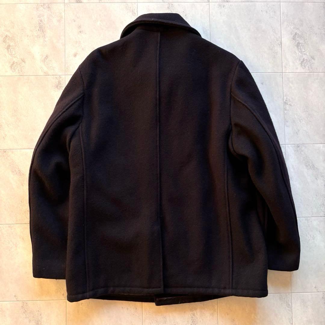 【超希少42】ショット ピーコート USA製 740N 10ボタン キルティング