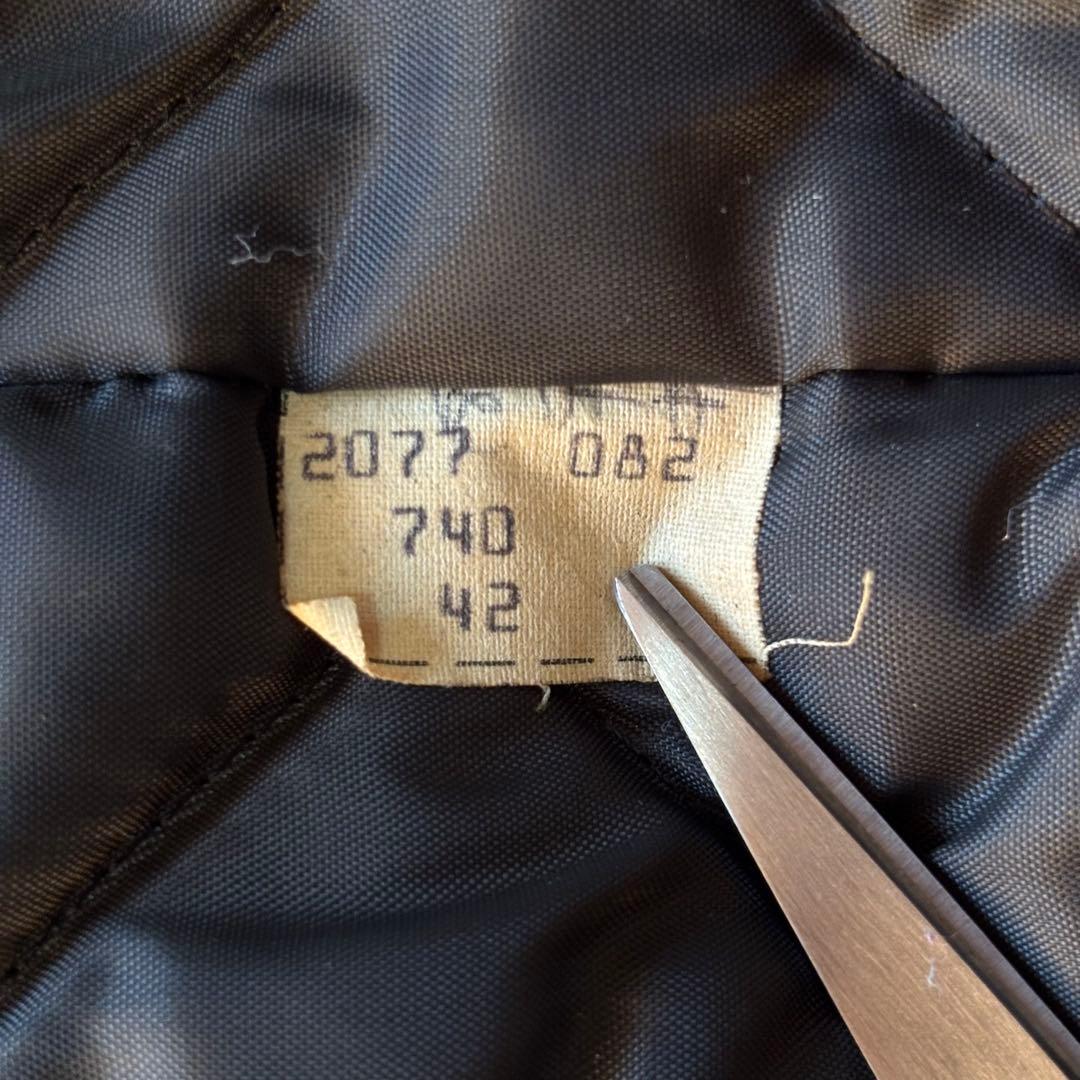 【超希少42】ショット ピーコート USA製 740N 10ボタン キルティング