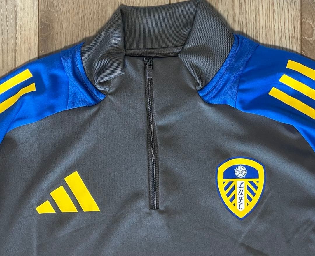 adidas リーズ　トレーニングトップ　ドリルトップ　M 田中碧　サッカー