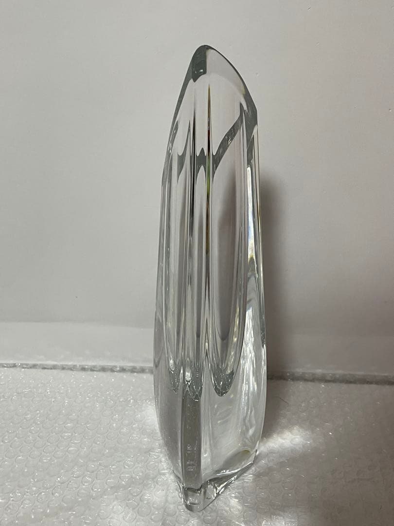 Baccarat バカラ ローズ フラワーベース一輪挿し　箱付