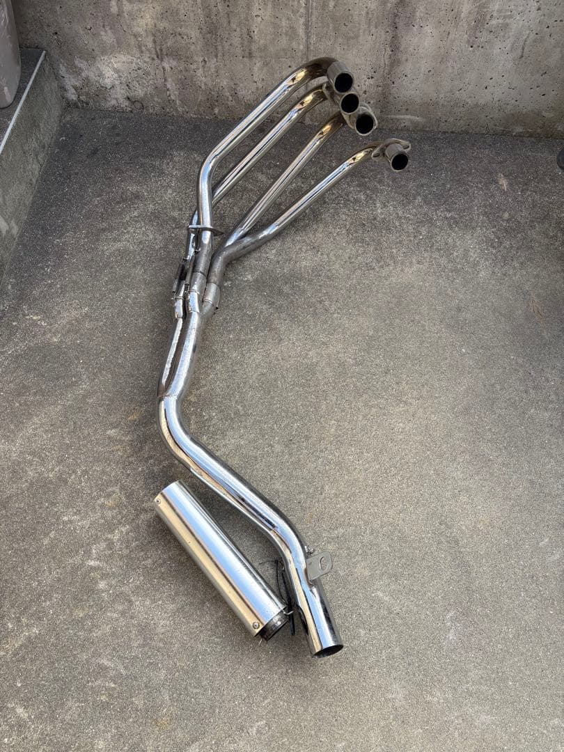 ゼファー400 マフラー4-2-1