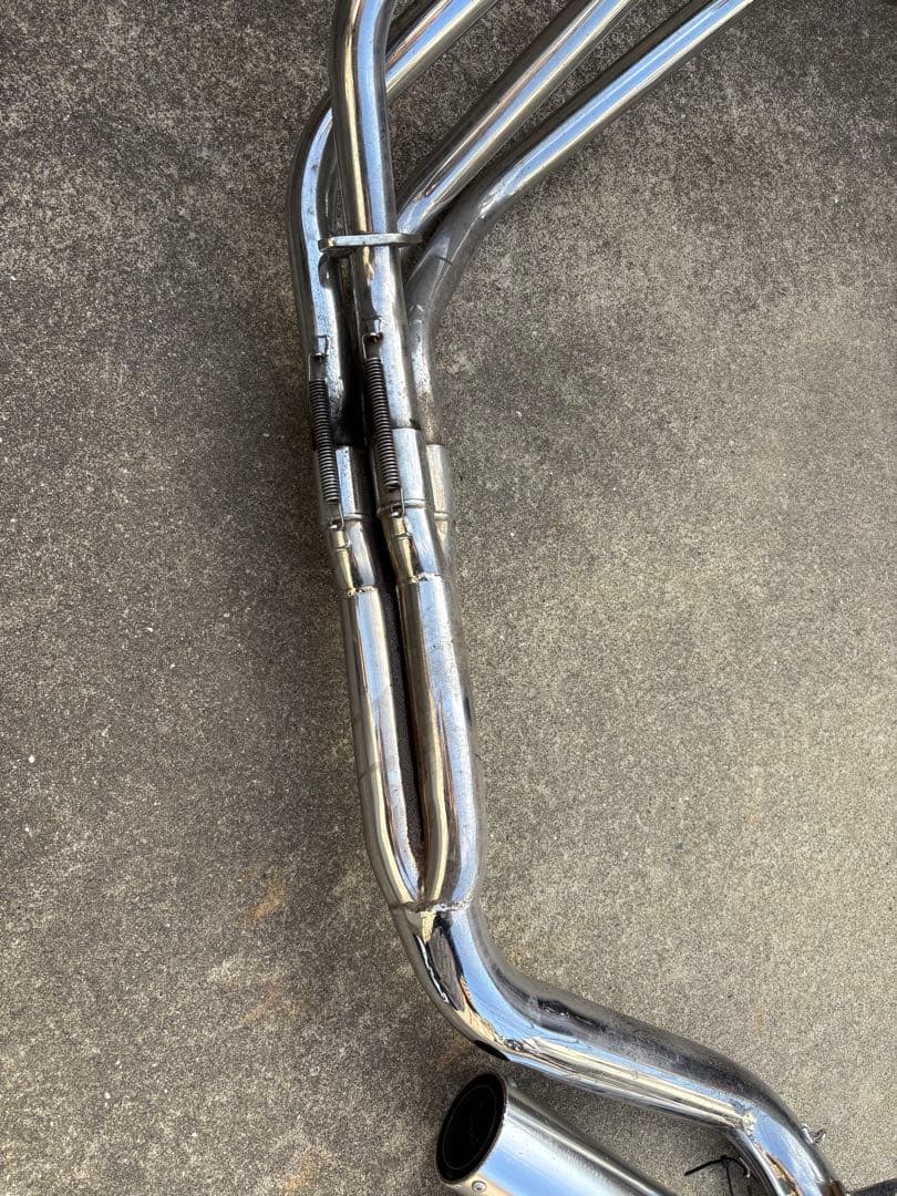 ゼファー400 マフラー4-2-1