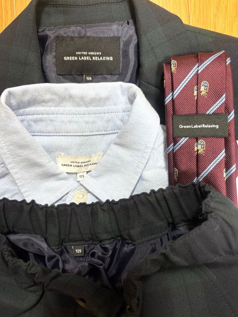 green label relaxing フォーマル スーツ男の子