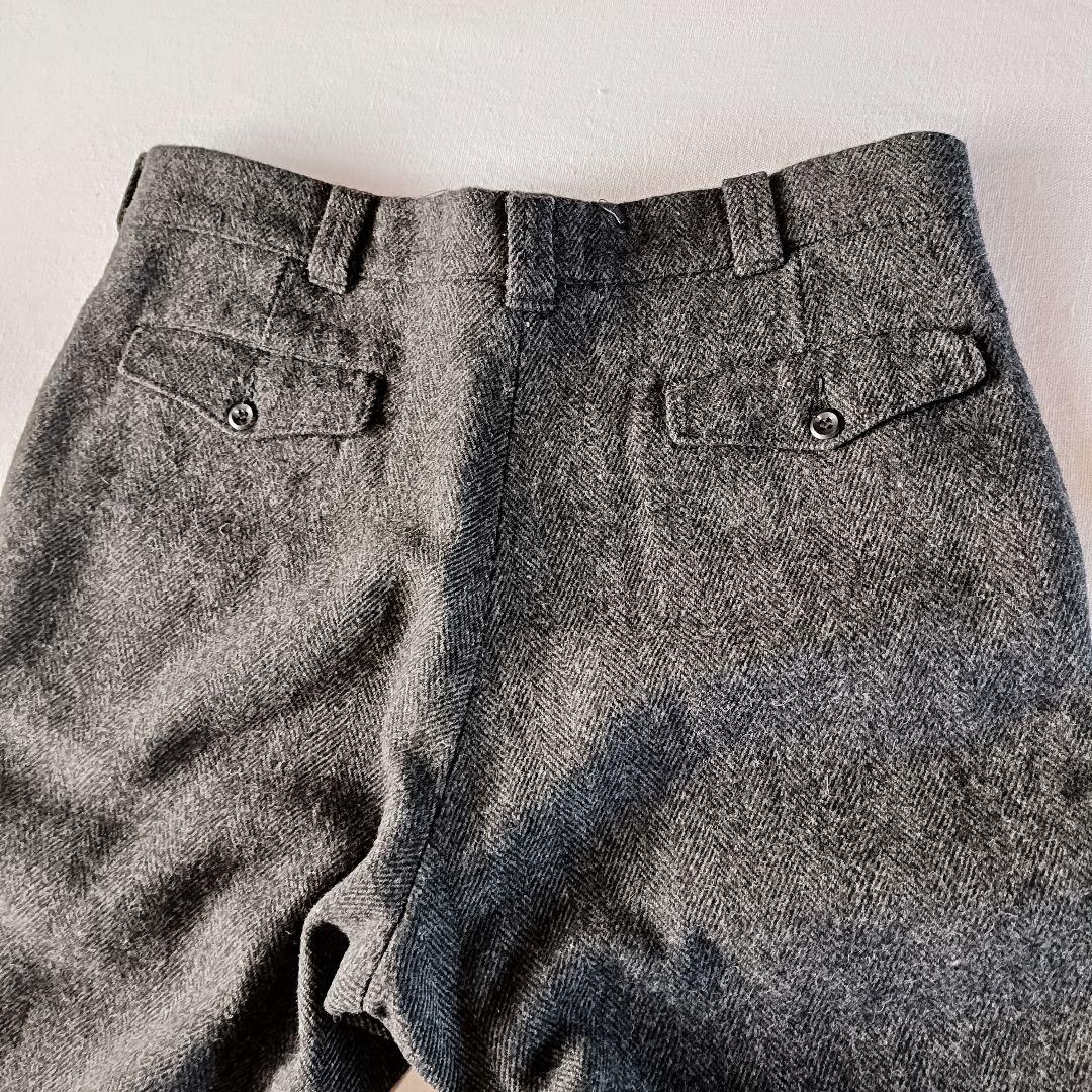 80s Woolrich ヘリンボーン ウール ブッシュパンツ