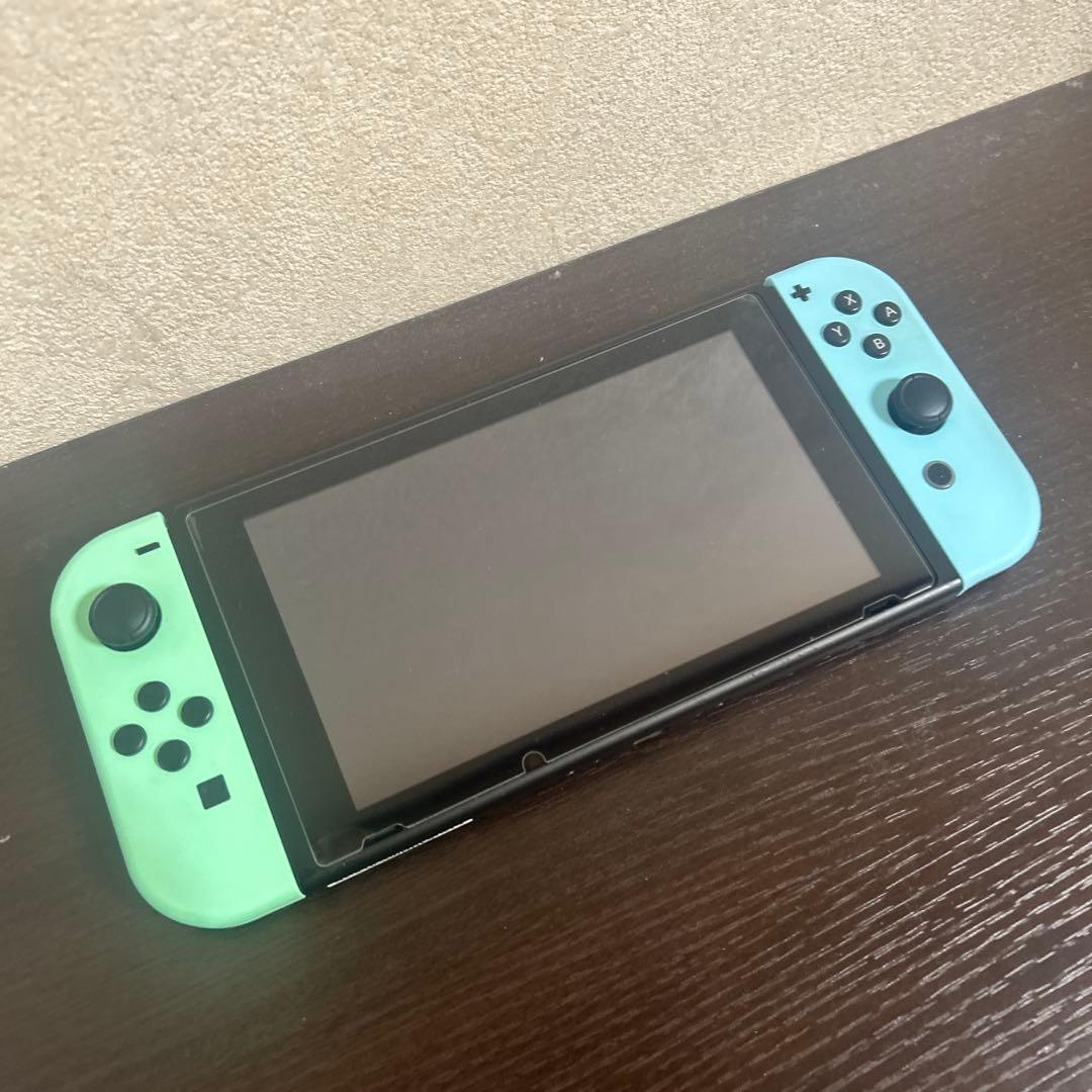 美品★Nintendo Switch本体「あつまれ どうぶつの森」仕様限定モデル