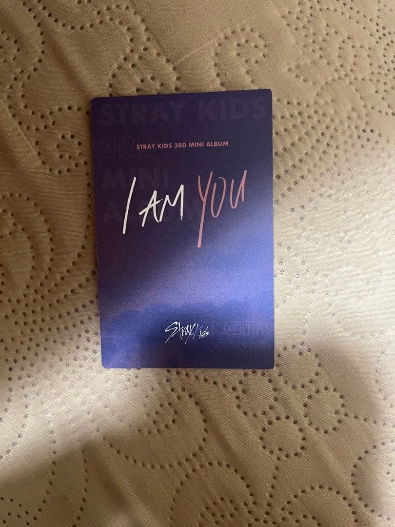 straykids スキズ　ハンジソン　トレカ　紫　I am you