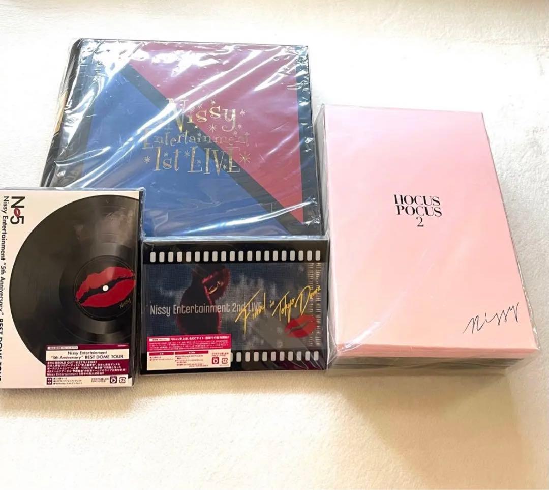 Nissy DVD 4枚セット