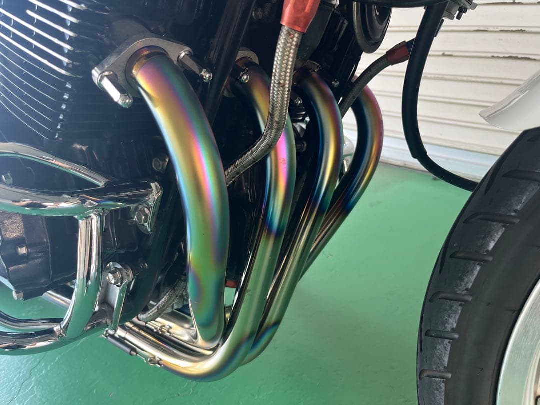 cbx400f サタケチタン SATAKE マフラー