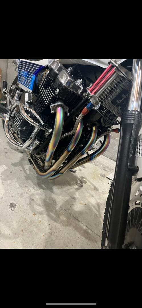 cbx400f サタケチタン SATAKE マフラー