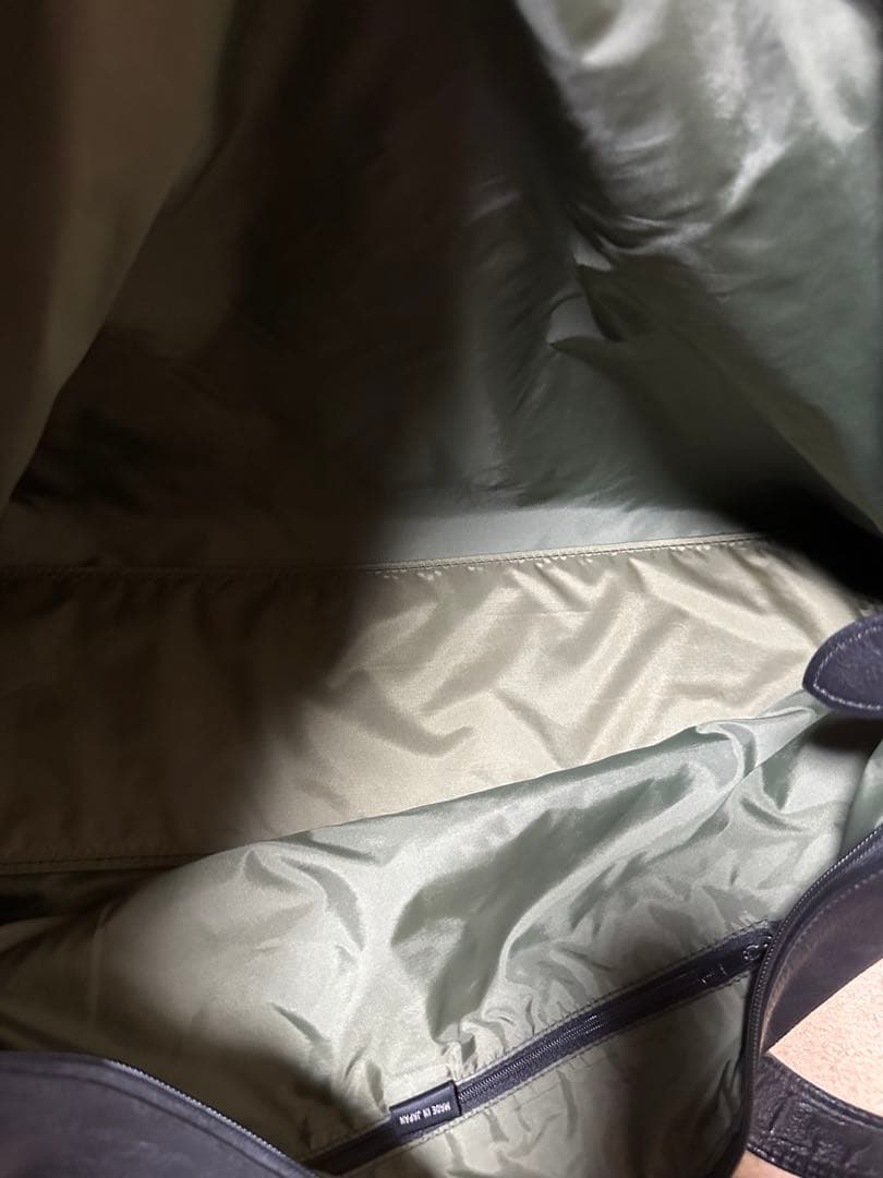 PORTER ブラックレザー ボストンバッグ