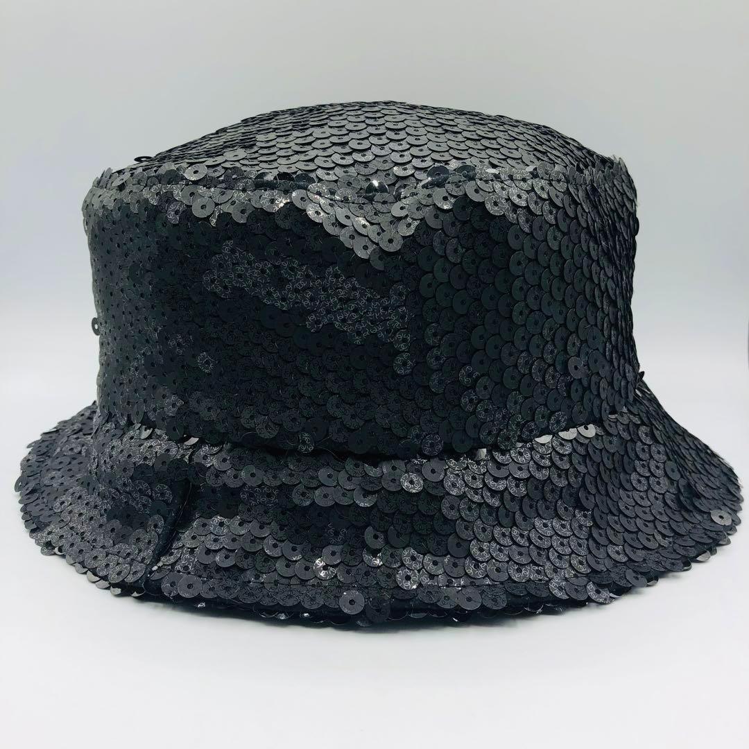 専用取り置き✨20万 未使用 シャネル スパンコールハット 23クルーズ 黒