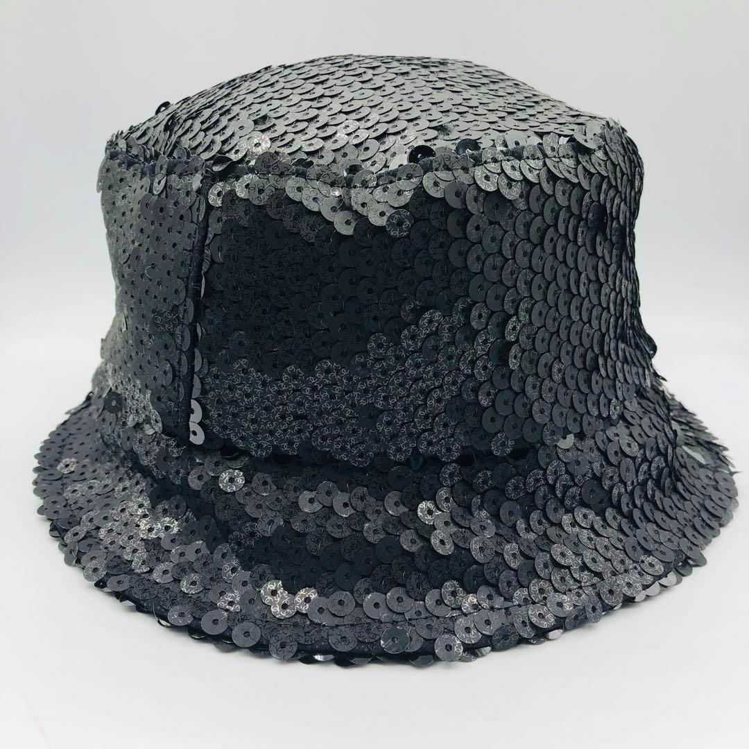 専用取り置き✨20万 未使用 シャネル スパンコールハット 23クルーズ 黒