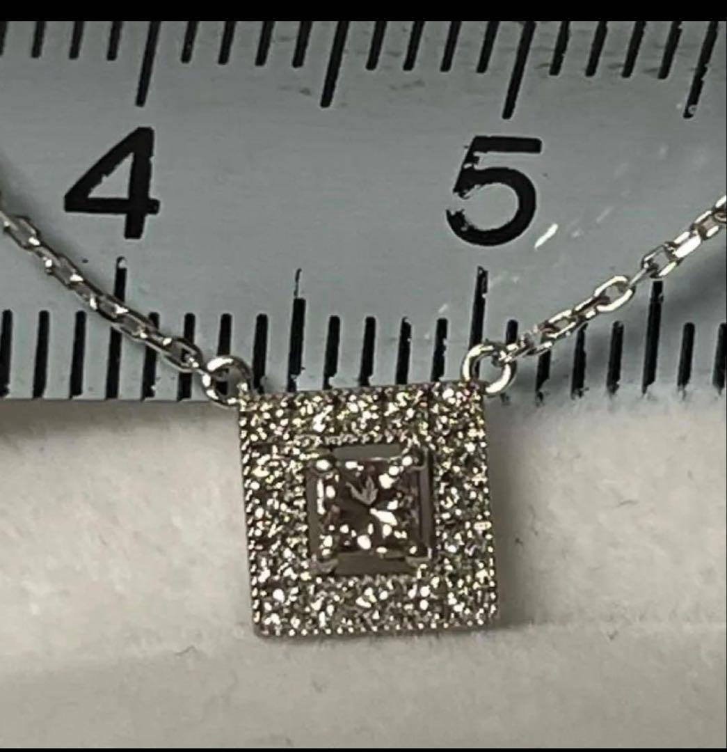 リ*ル様 プラチナピンクダイヤモンドダイヤモンドペンダント ネックレス