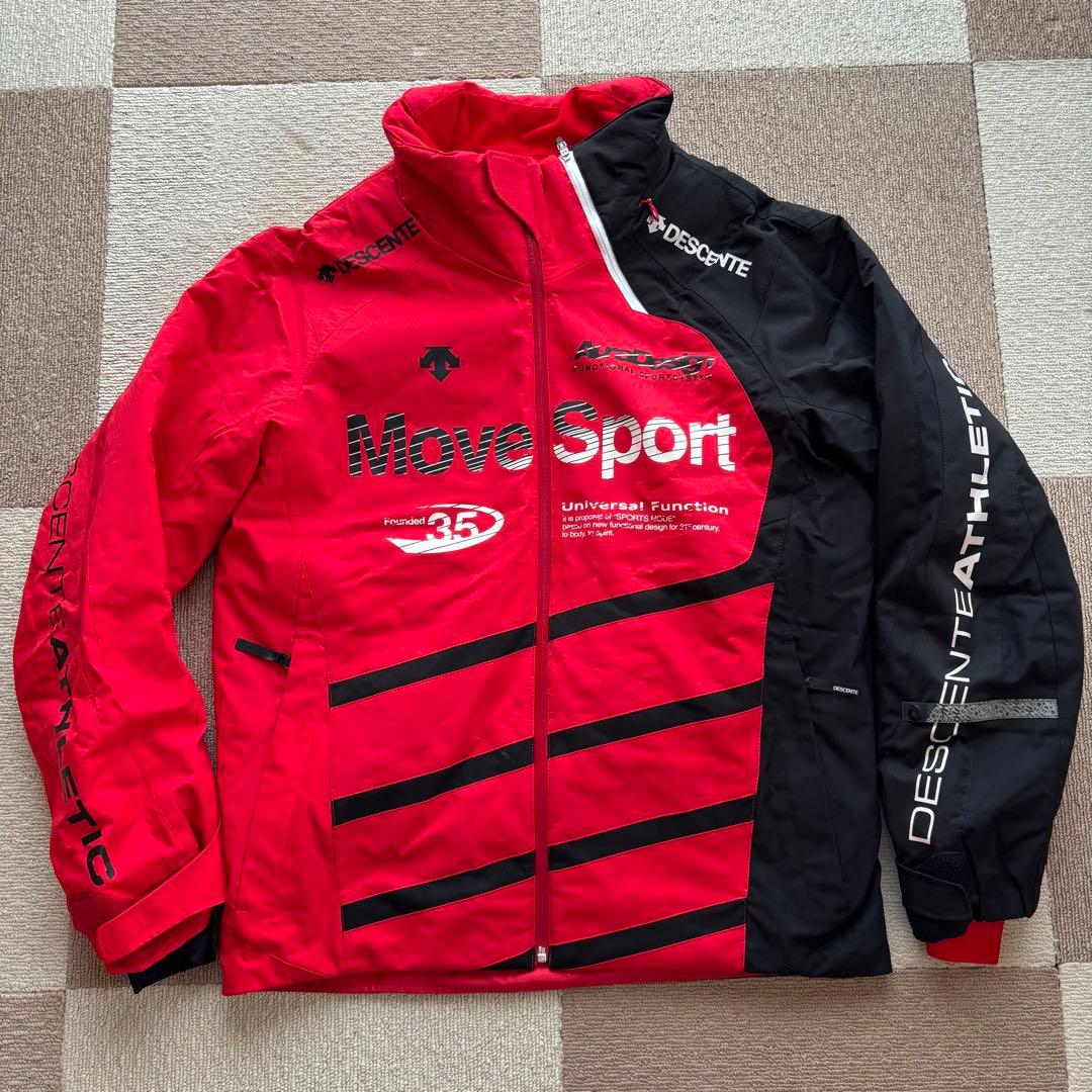 ニャン太郎【美品】DESCENTE スキーウェア上下セット L Move