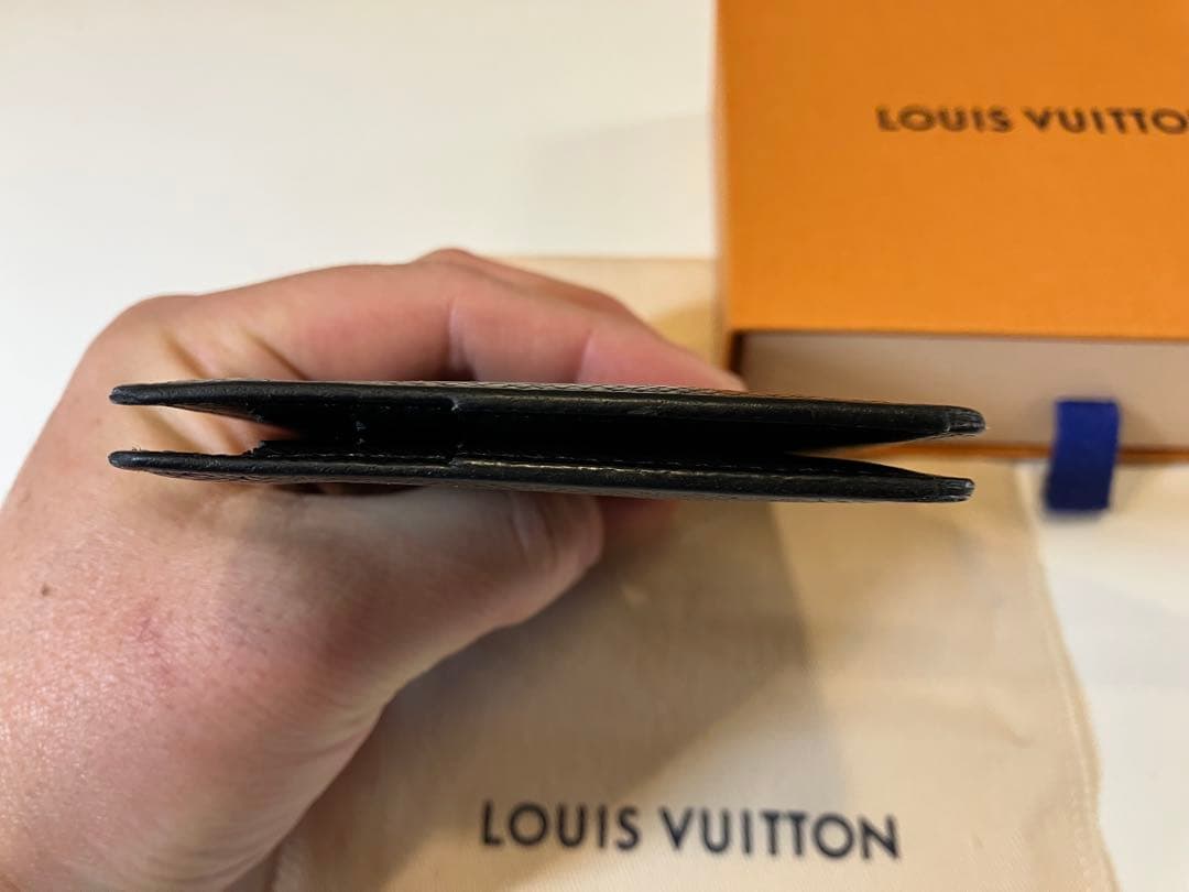 値下美品IC内蔵　ルイヴィトン タイガ ポルトフォイユ パンス マネークリップ