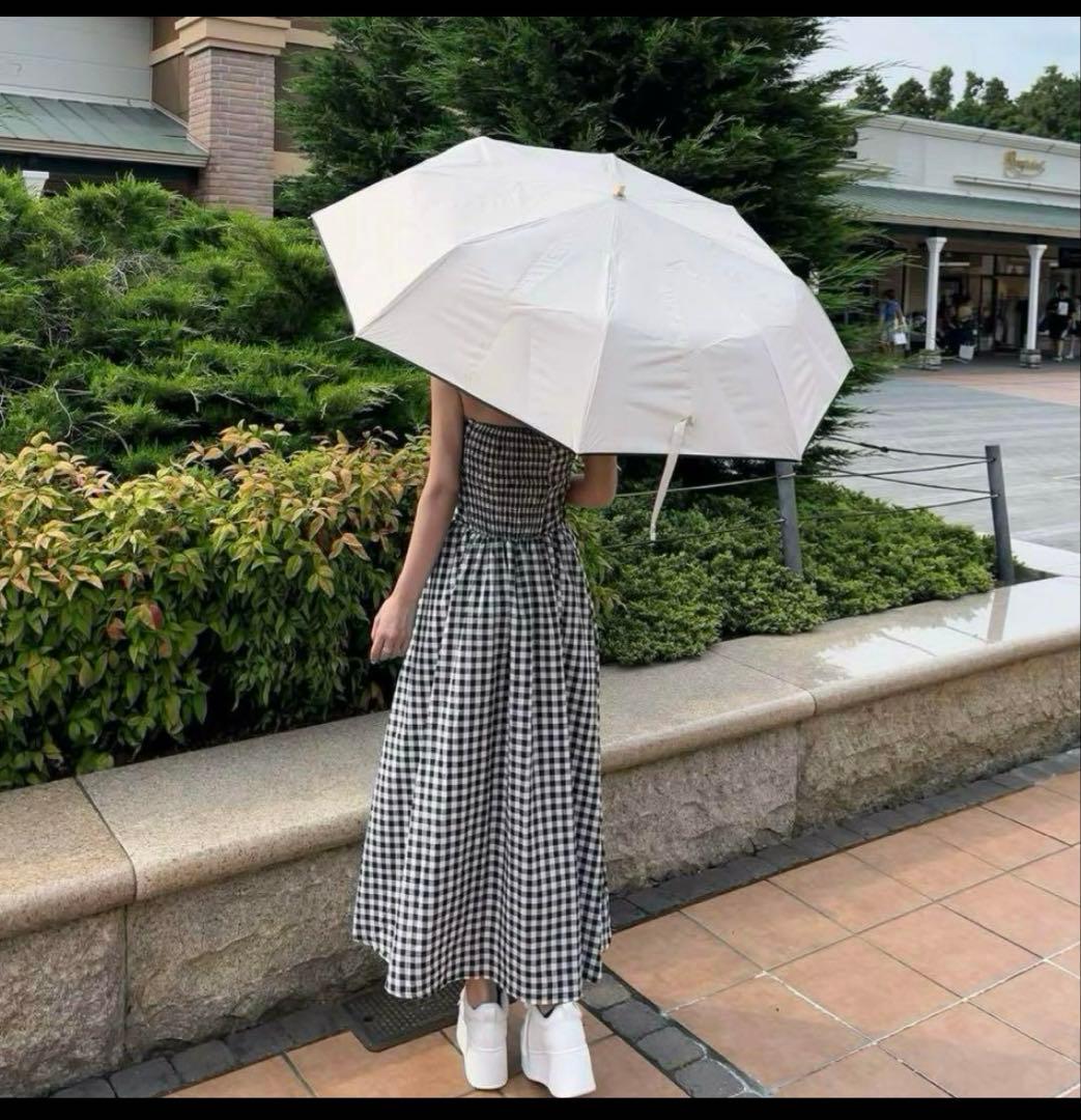 完全遮光 晴雨兼用 日傘 しいちゃん 成瀬愛里さん　100%遮光