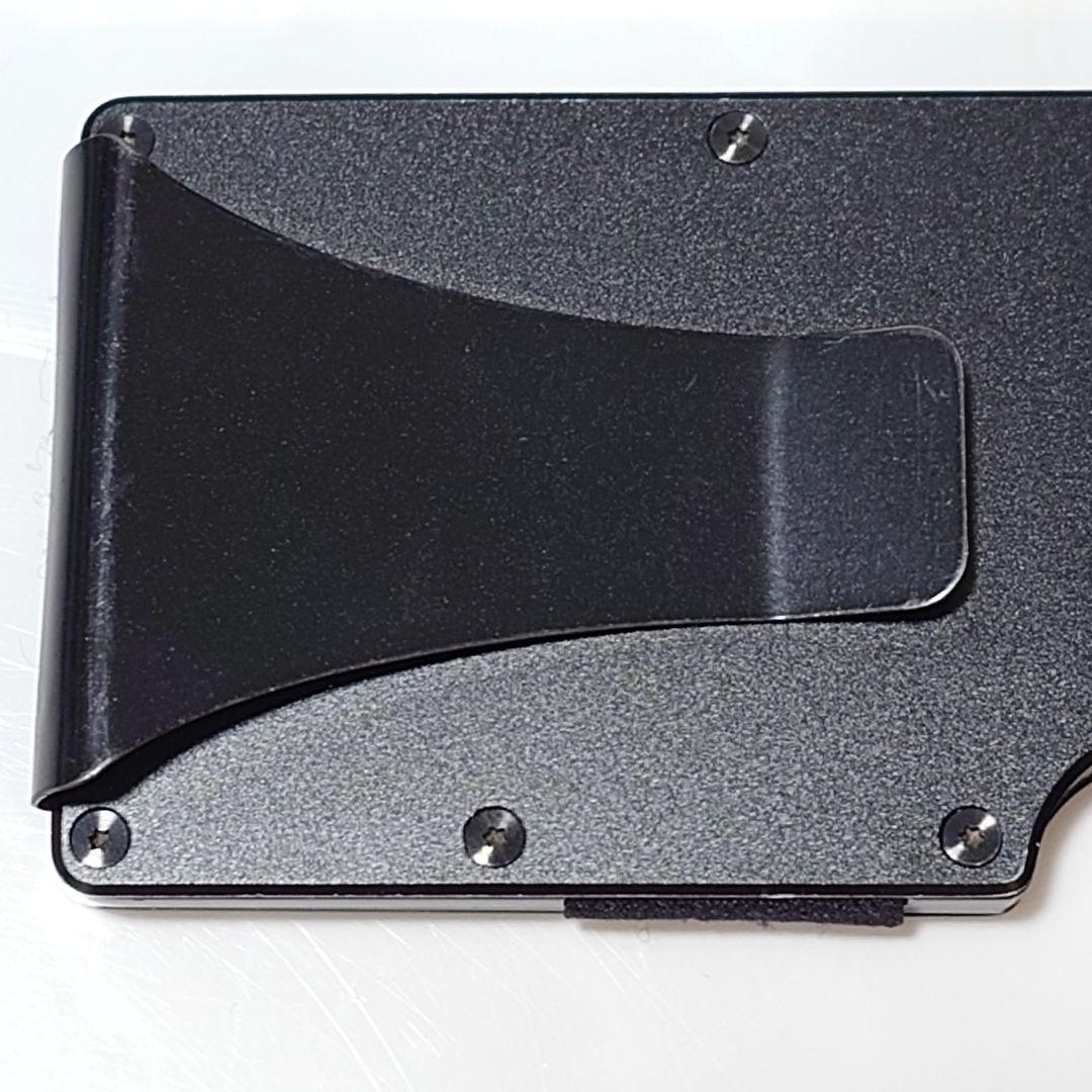 the RIDGE ブラック マネークリップ　中古