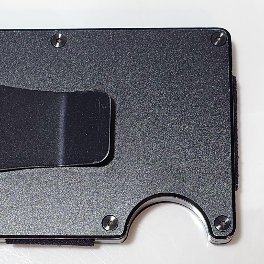 the RIDGE ブラック マネークリップ　中古