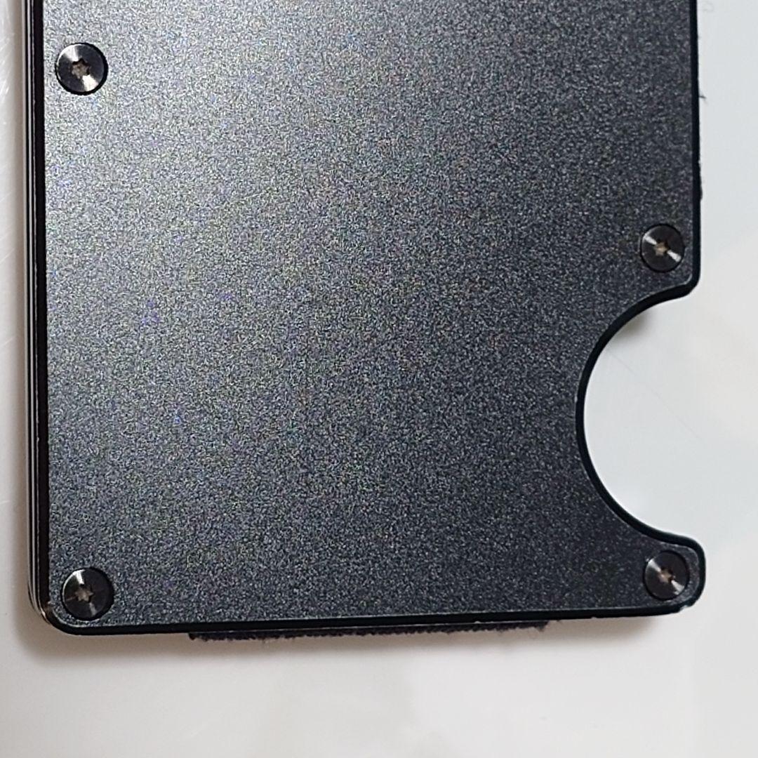 the RIDGE ブラック マネークリップ　中古