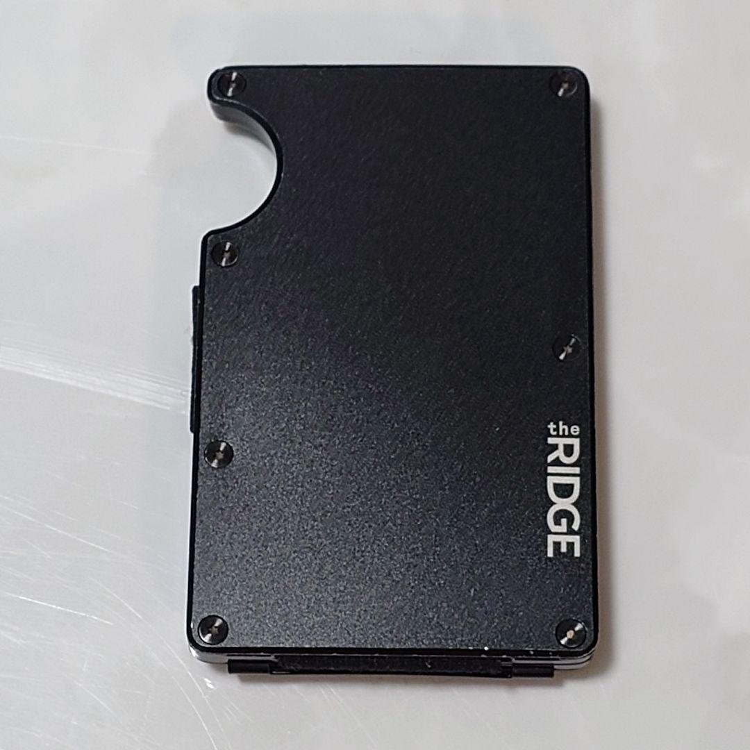 the RIDGE ブラック マネークリップ　中古