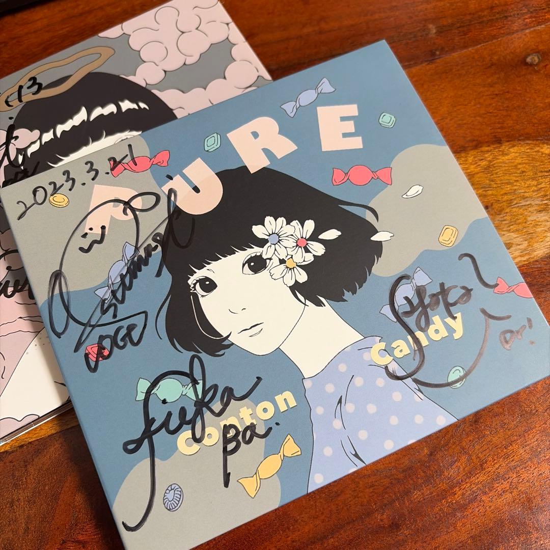 Conton Candy PURE angle サイン入りCD 2枚セット