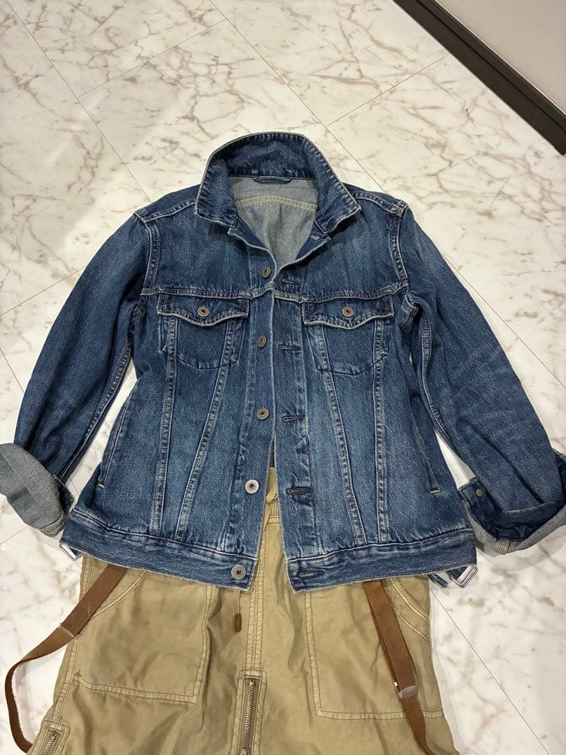 plage ダークブルー デニムジャケット