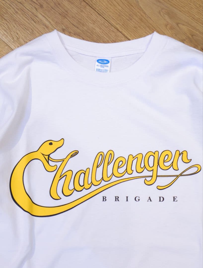 トップス WHITE CHALLENGER L/S TEE