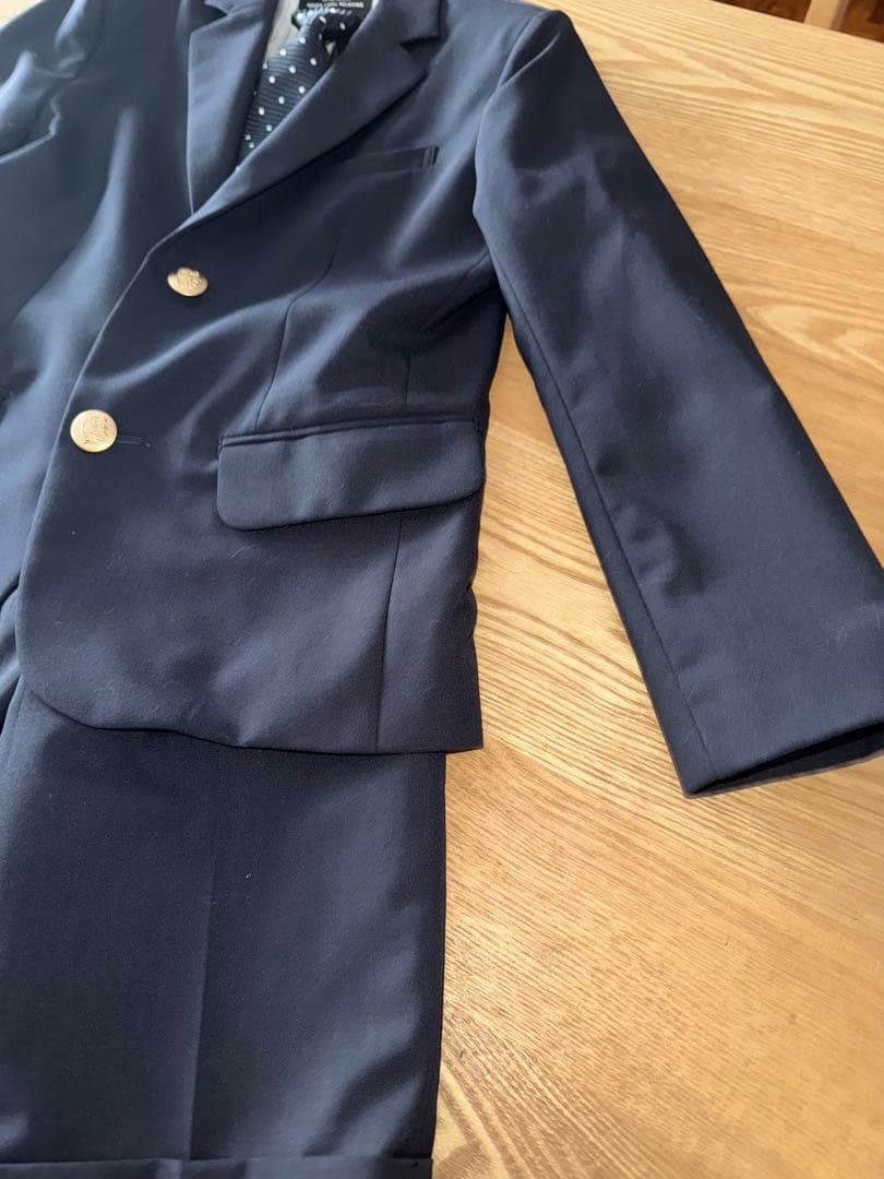 入学式卒園式　130 GREEN LABEL RELAXINGスーツネクタイ付き