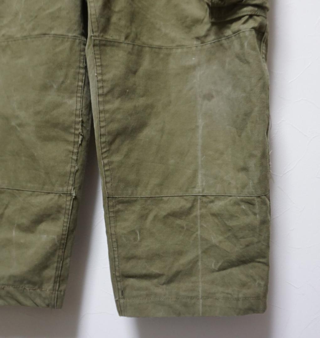 M47 前期 平織り フランス軍 カーゴパンツ ヴィンテージ ミリタリー