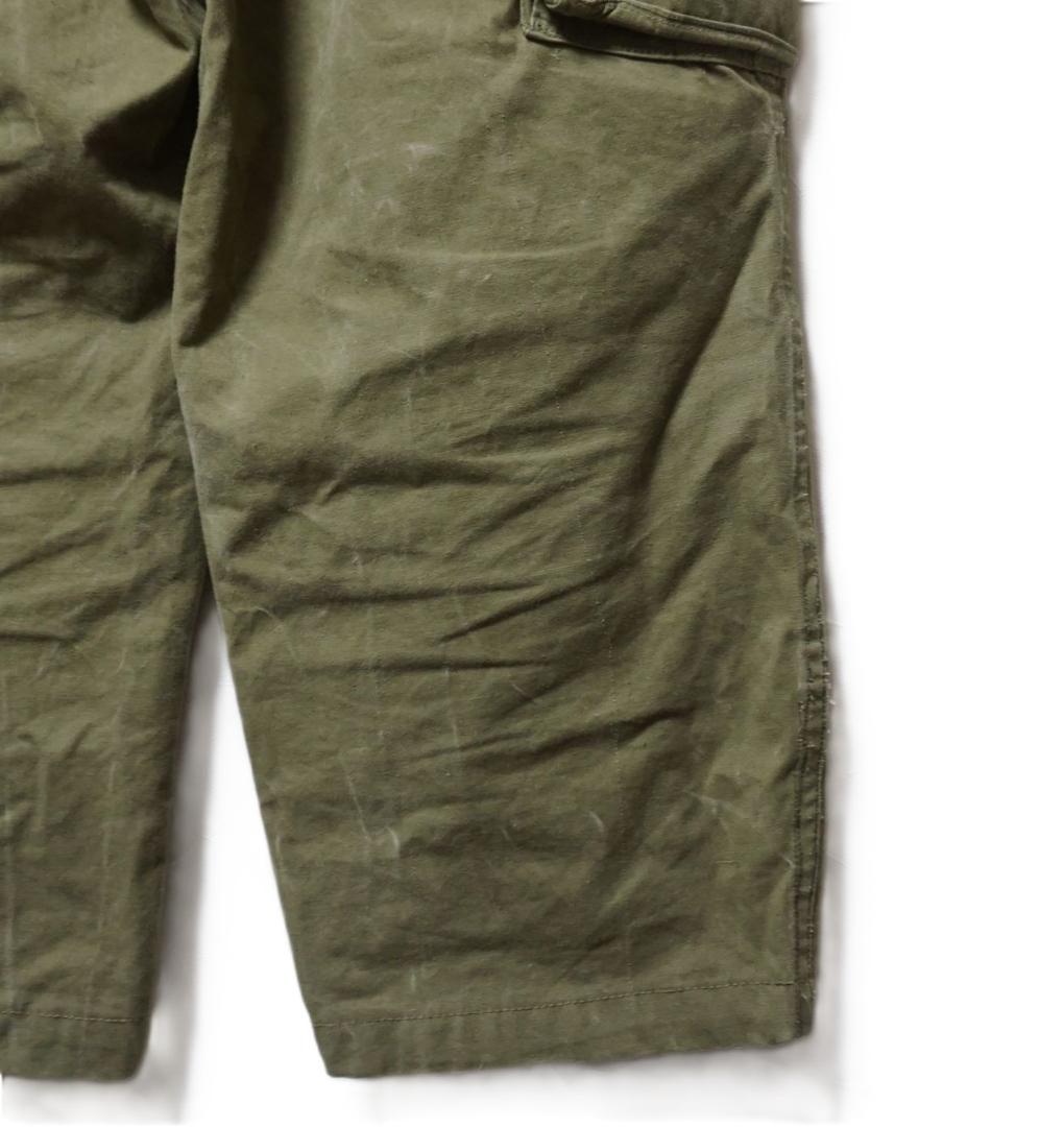M47 前期 平織り フランス軍 カーゴパンツ ヴィンテージ ミリタリー