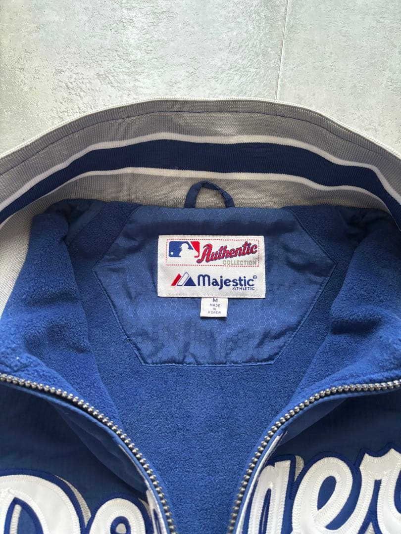 90s ロサンゼルスドジャース　マジェスティック　スタジャン　Mサイズ　大谷翔平